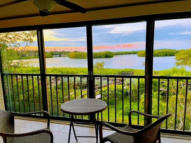 sunrise view from lanai - 1510 Pelican Point Dr Unit BA267