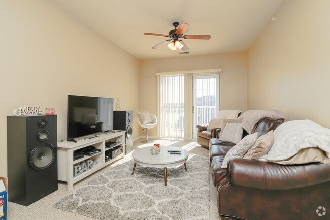 2 BR, 2 BA - Living Room