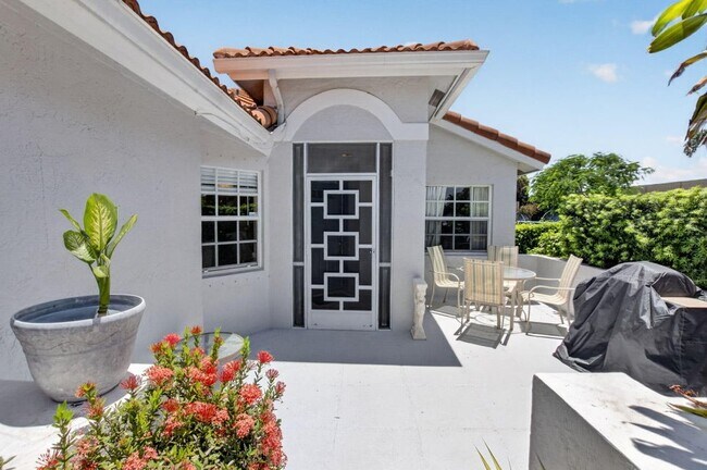 front porch with patio/barecue