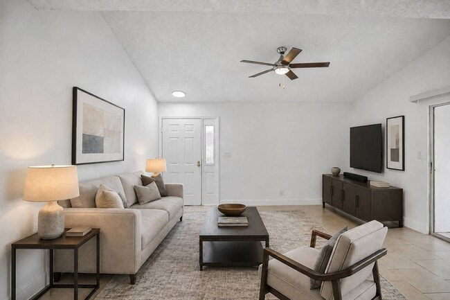 Living Area - South Bay Apartments