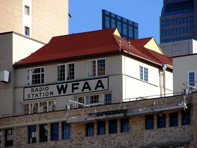 View of the penthouse from the southwest - SoCo Urban Lofts