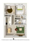 2BR/1.5BA
