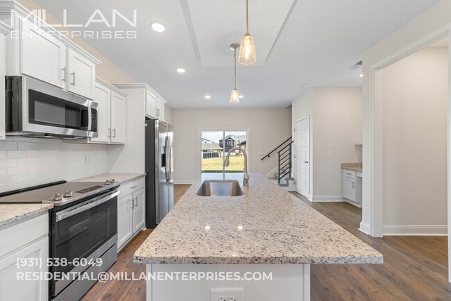 Photo - New Construction Modern Home With Open Floor Plan, Whte Cabintery and Primary Bedroom Suite