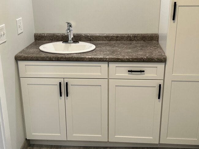 Upstairs Bathroom Sink - 124 Aubrey Ave Unit Left Side Apartment