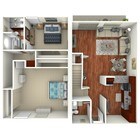 2 Bed, 1.5 Bath