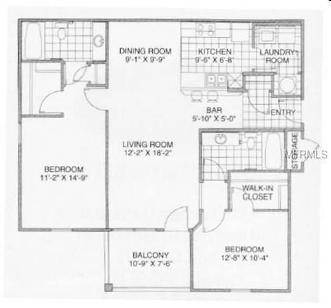 Photo - Ground Floor - 2 Bedrooms, 2 Bathrooms