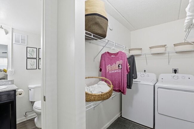 Enjoy the Convenience of an In-Unit Washer and Dryer at Legacy Student Living