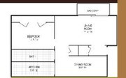 1BR/1BA