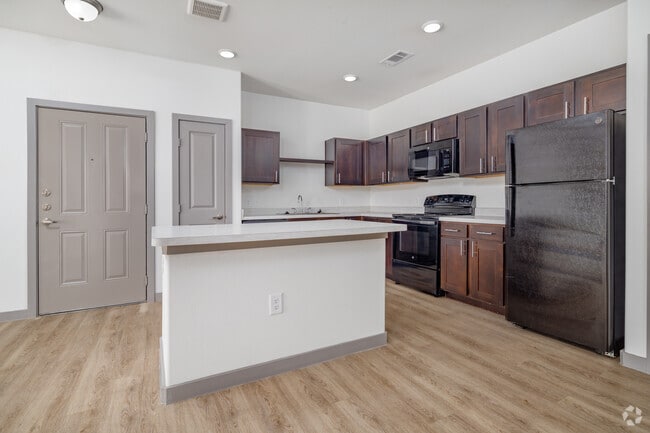 2BR. 2BA - 982SF Kitchen
