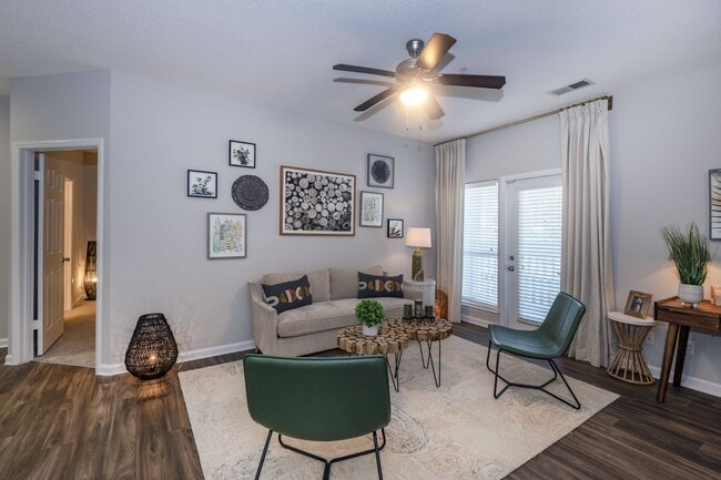 2BR, 2BA - Living Room