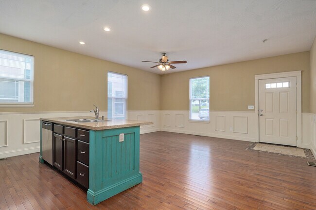 Unit C - Island/Living Room