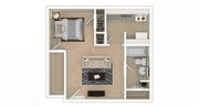 VairoVillage Deluxe 0BD 1Bath 400sqft