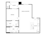 A1 floor plan Allaso High Desert