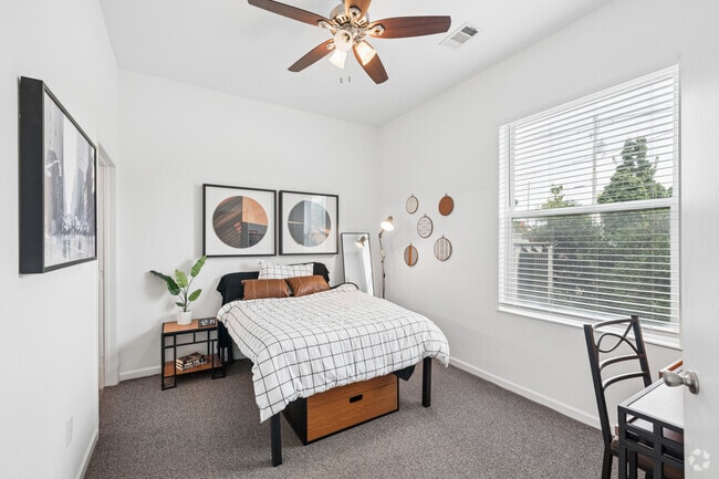 4 Balcony Renovated 4BR, 4BA - 1,520SF - Primary Bedroom