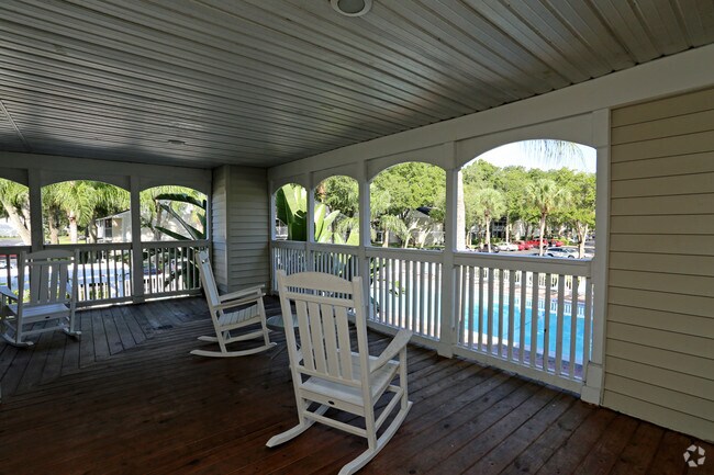 Goldelm At Charter Pointe Apartments For Rent In Altamonte Springs Clubhouse Deck Goldelm At Charter Pointe Apartments