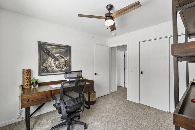 Third Bedroom in 3-Bed Unit (inside view)