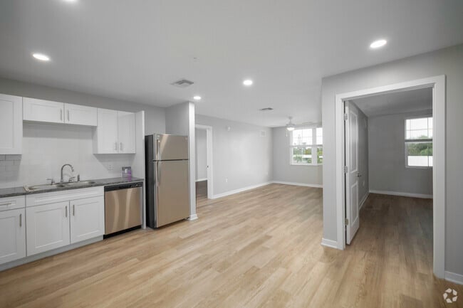 3BR, 2BA - 1,132SF - Kitchen
