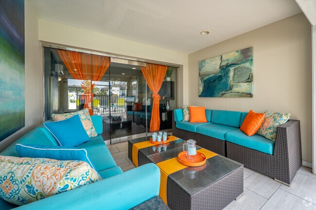 Patio - Woods of Spring Grove Apartments