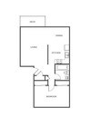 1BR/1BA