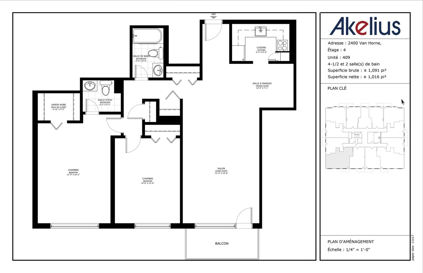 Photo - 2400 Av. Van Horne Unit 409