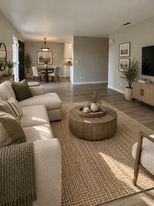 Remodeled Living Room