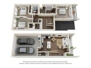 Modern Craftsman_6 Plex_TH_3 Bed Combined