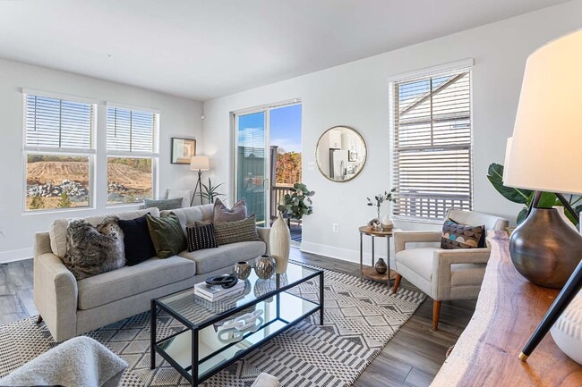 Comfortable Living Room - The Current at Watershed