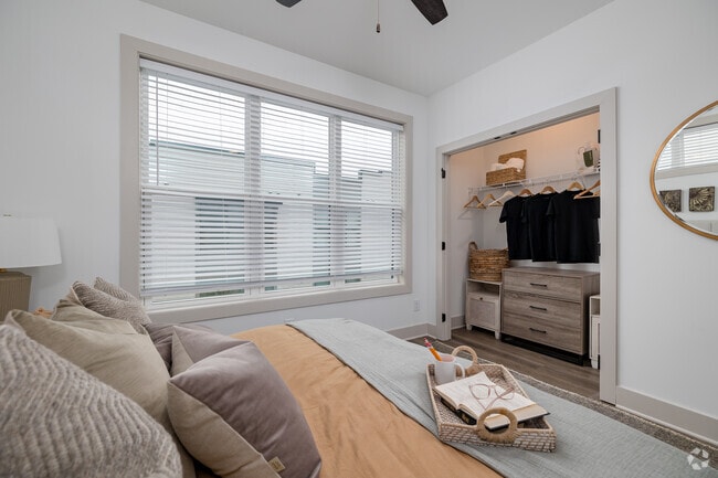 2BR, 2.5BA - 1,070SF - Bedroom Two
