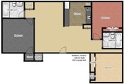 3BR/2BA