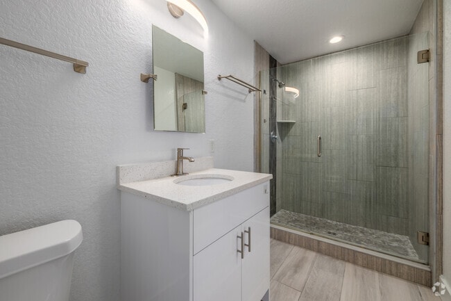 2BR, 2BA - 1,150SF - Bathroom