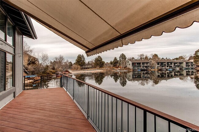 Back Deck Day View - 9866 E Maplewood Cir