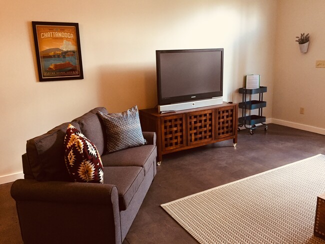 Living room with sofa bed - 863 Flynn St Condo Unit 102