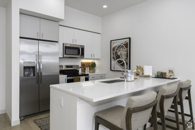 1 habitación, 1 baño, 737 pies cuadrados, cocina - The Steward