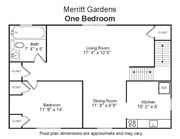3.5 Room 1 Bed 1 Bath