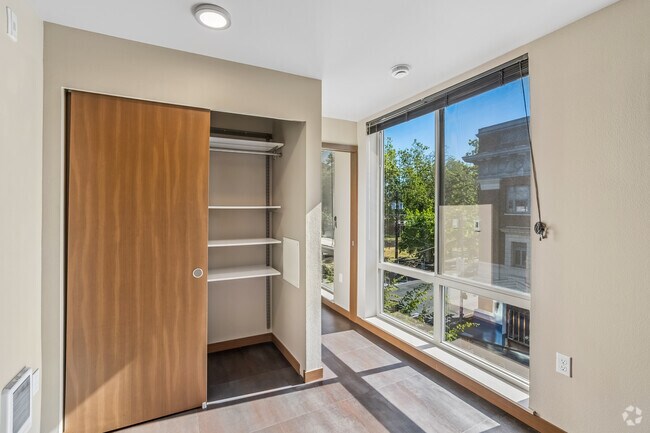 2BR, 2BA - 909SF - Bedroom - The Cue