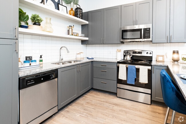 1HAB, 1BA - 615 ft² - Presidium Pecan District