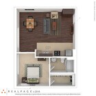 Phillips Luxury Apartments 1B1Ba 623
