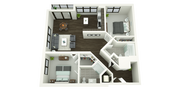 B3 floor plan Porter Street