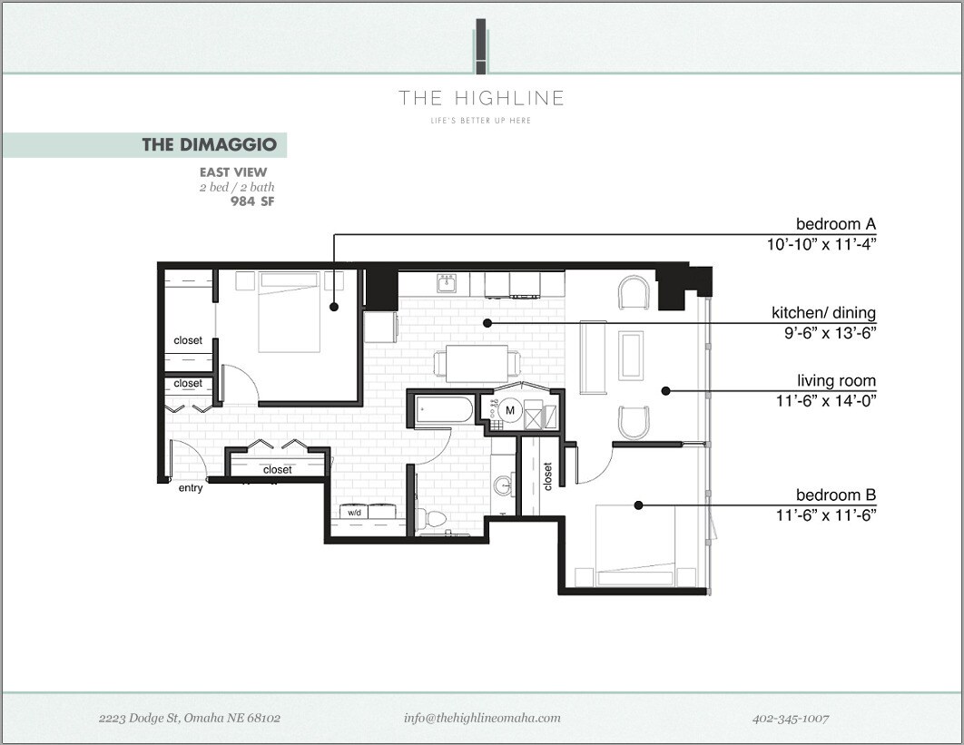 Floor Plan - DiMaggio Accessible