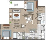 2BR/2BA