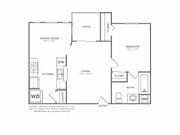 A2P | 1 bed 1 bath | 706 sq ft