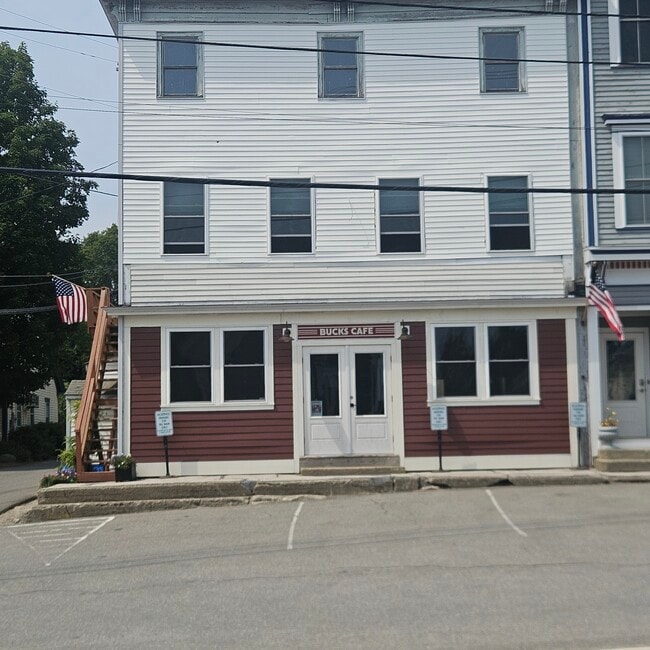 Front of Building, unit is the entire second floor - 185 Main St Unit 2nd Floor Industrial Stud