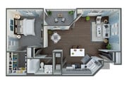 Explore this elegantly designed apartment for modern living.