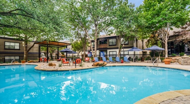Resort-style swimming pool