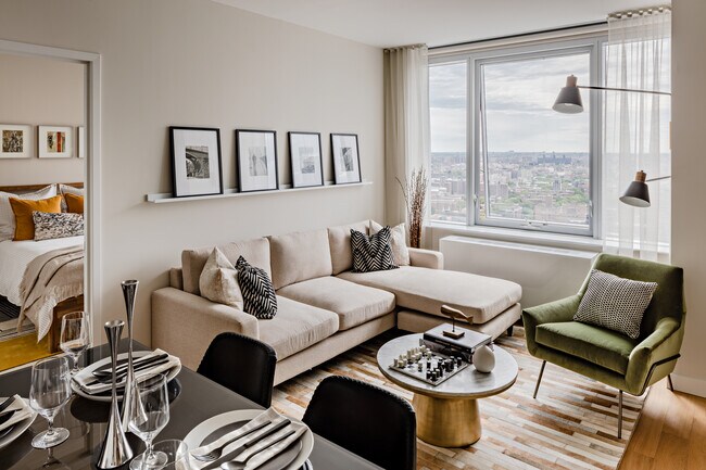Dining and living area