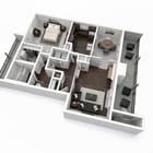 1D Oxford 851sqft