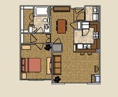 1BR/1BA