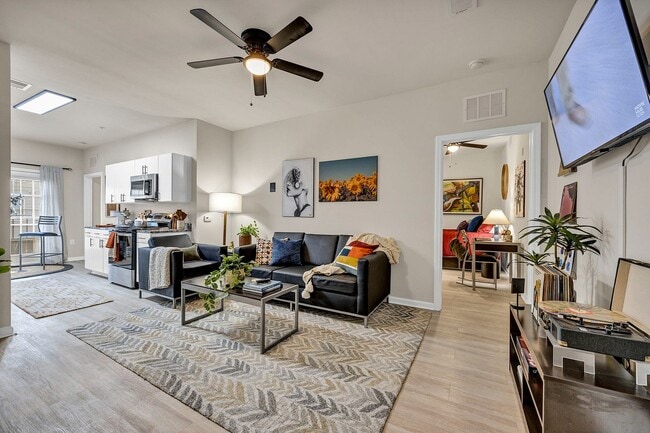 Luxe - Model - Living Room - The Luxe on West Call