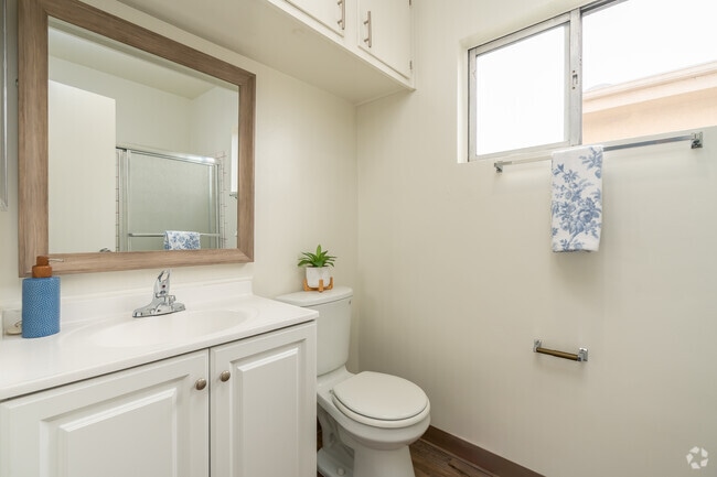 Studio - 345SF - Bathroom - Tahitian Village Apartments
