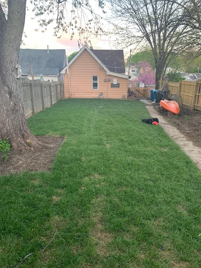Fenced-In Backyard